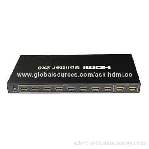 1.3V HDMI 2x8 splitter